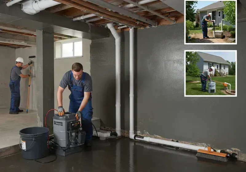 Basement Waterproofing and Flood Prevention process in Sumner, WA